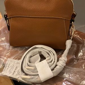 Dooney & Bourke caramel Cameron crossbody. New